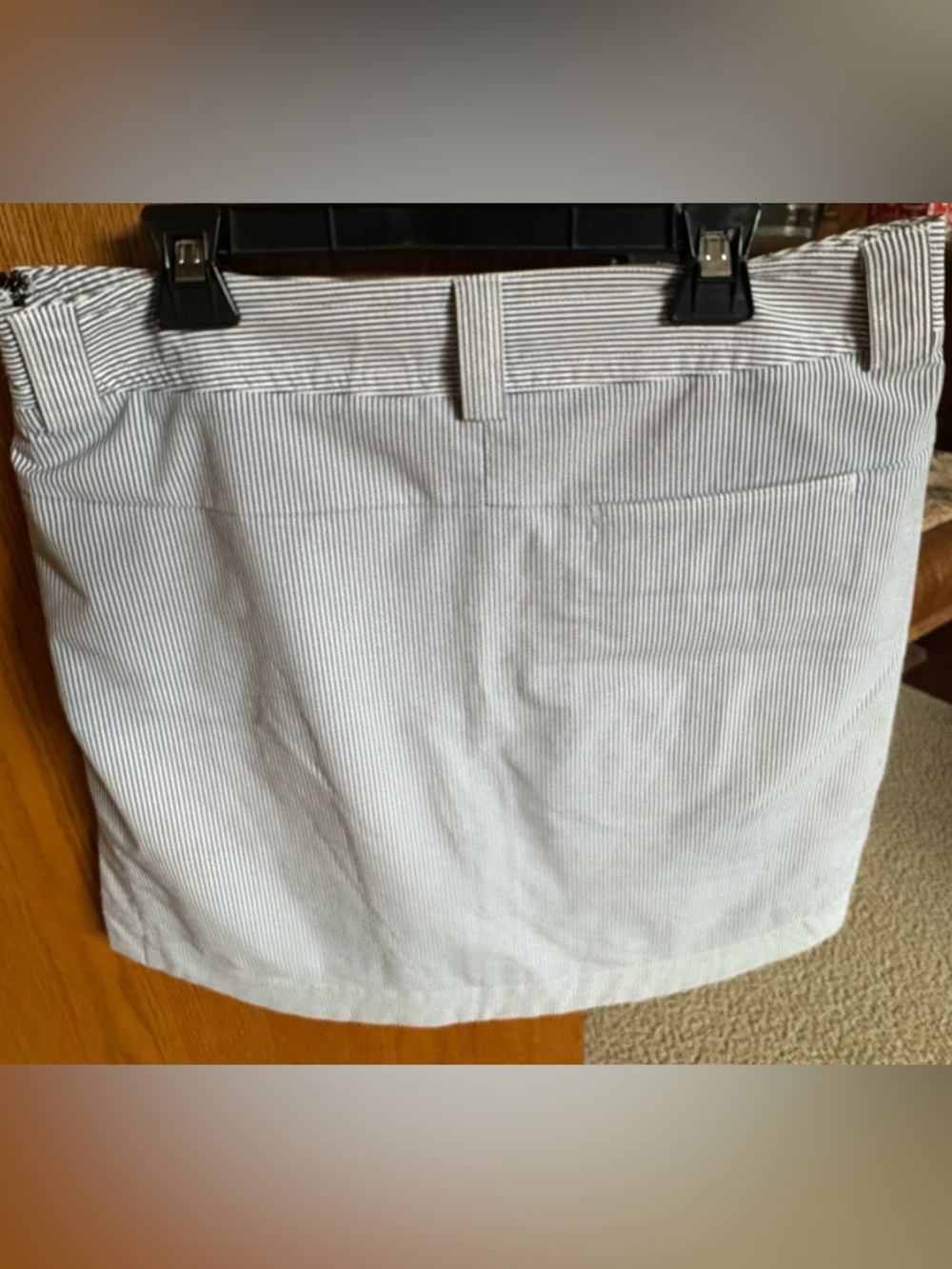 Vintage callaway Golf Striped Women’s Shorts Skort - White & Black - Picture 4 of 10